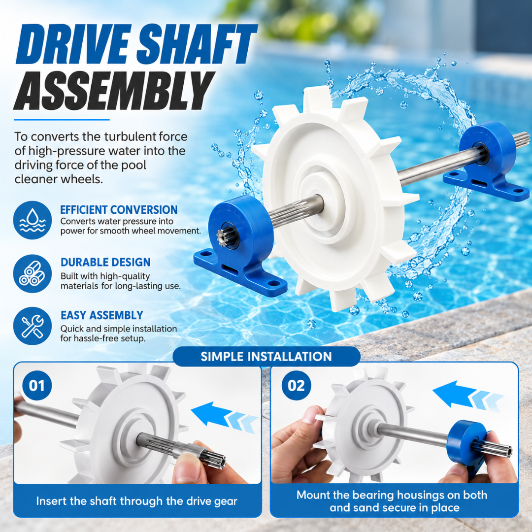 MAKHOON Complete Rebuild Kit for Polaris Zodiac 280 Pool Cleaner – Select 180 Compatibility