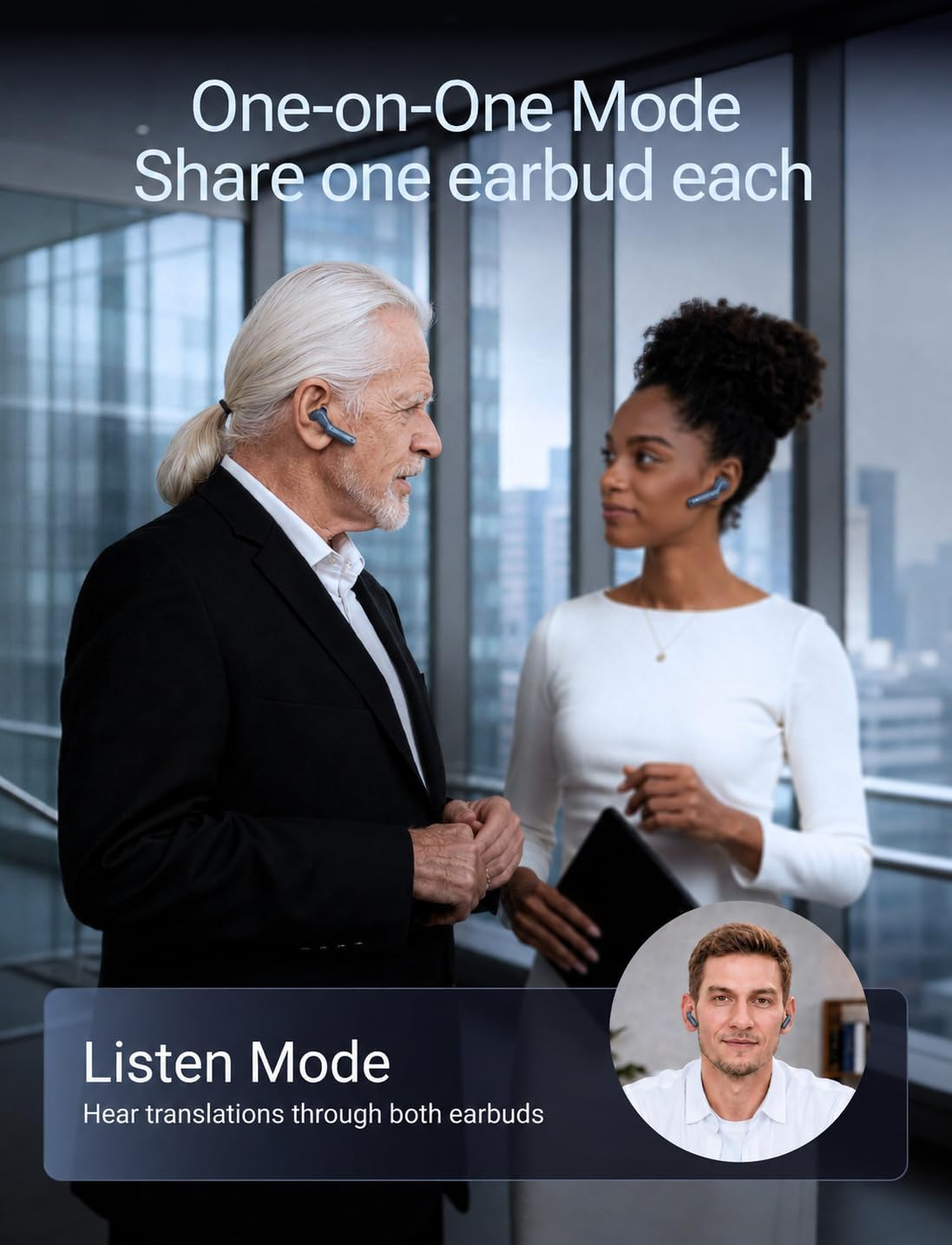 Timekettle W4 Plus AI Translation Earbuds – Phone, Video & Travel