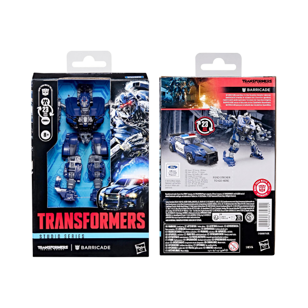 Transformers Studio Series The Last Knight Barricade Deluxe Action Figure