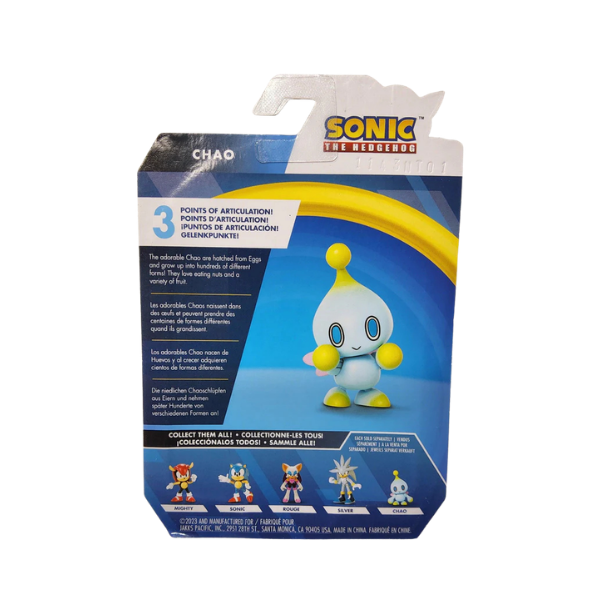 Jakks Pacific Sonic the Hedgehog 2.5" Cheese Chao Figure – Collectible Toy