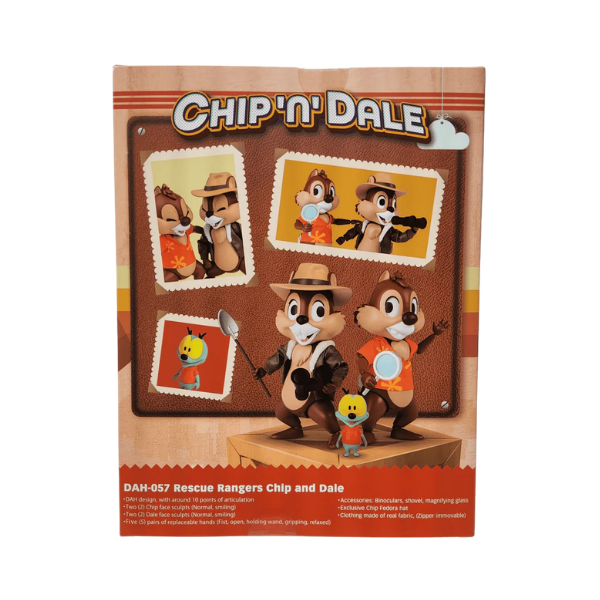 Disney Chip ‘n Dale: Rescue Rangers DAH-057 Dynamic Action Figure Set