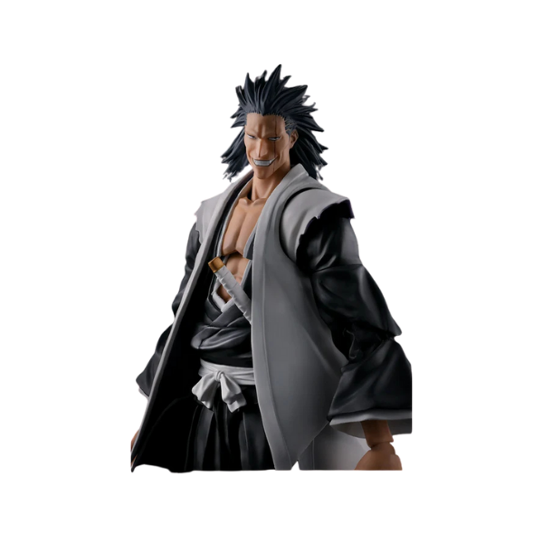 SHFiguarts Kenpachi Zaraki - BLEACH: Boneco da Guerra Sangrenta dos Mil Anos