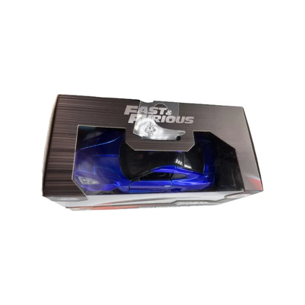 Jada 1/32 Scale Brian’s 2009 Nissan GTR R35 Diecast Car – Blue, Movie Edition
