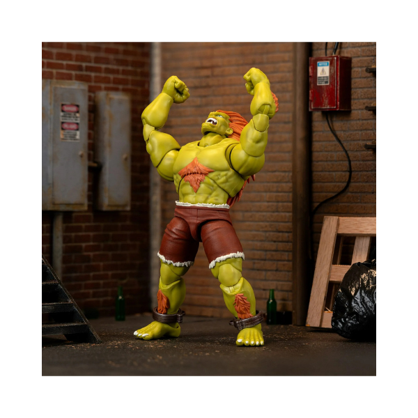 Street Fighter II Blanka 7" Deluxe Action Figure Jada Toys Collectible