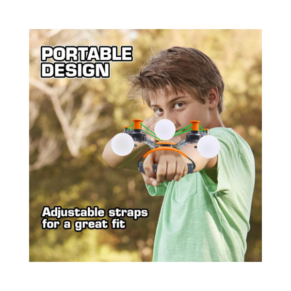 Zing Air Hunterz Wrist Bow Toy – Launch Suction Cup Arrows Up to 45 ft