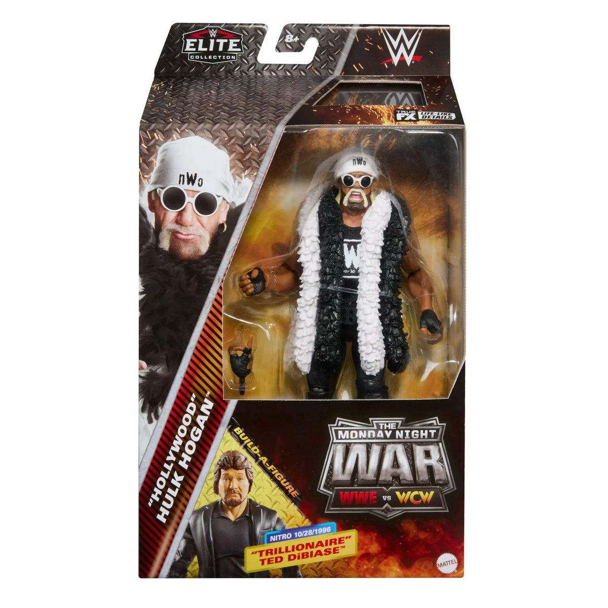 WWE Monday Night War Elite Hollywood Hogan 6" Figure with Accessories
