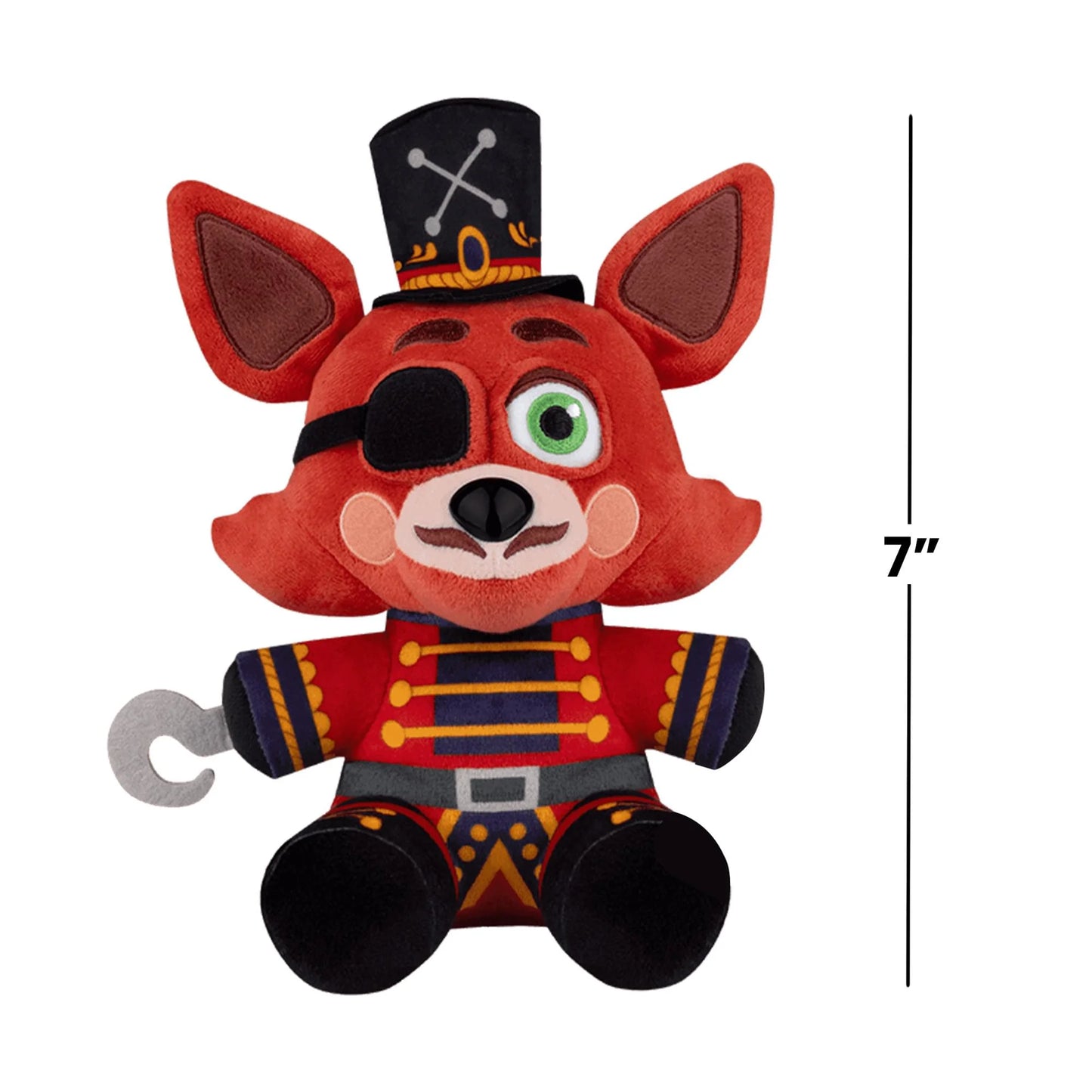 Five Nights at Freddy’s Nutcracker Foxy 7-Inch Plush Figure