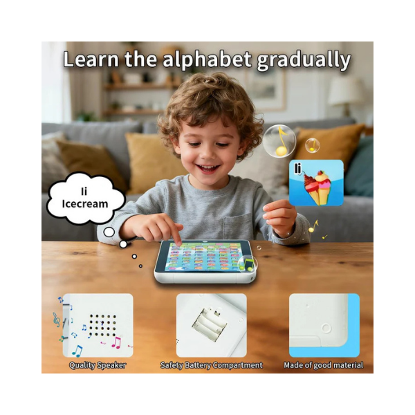 Generic Kids Learning Tablet – Interactive Educational Toy for Ages 2-3