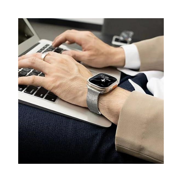 Synsing Titanium Magnetic Band for Apple Watch Ultra – Premium Durable Strap