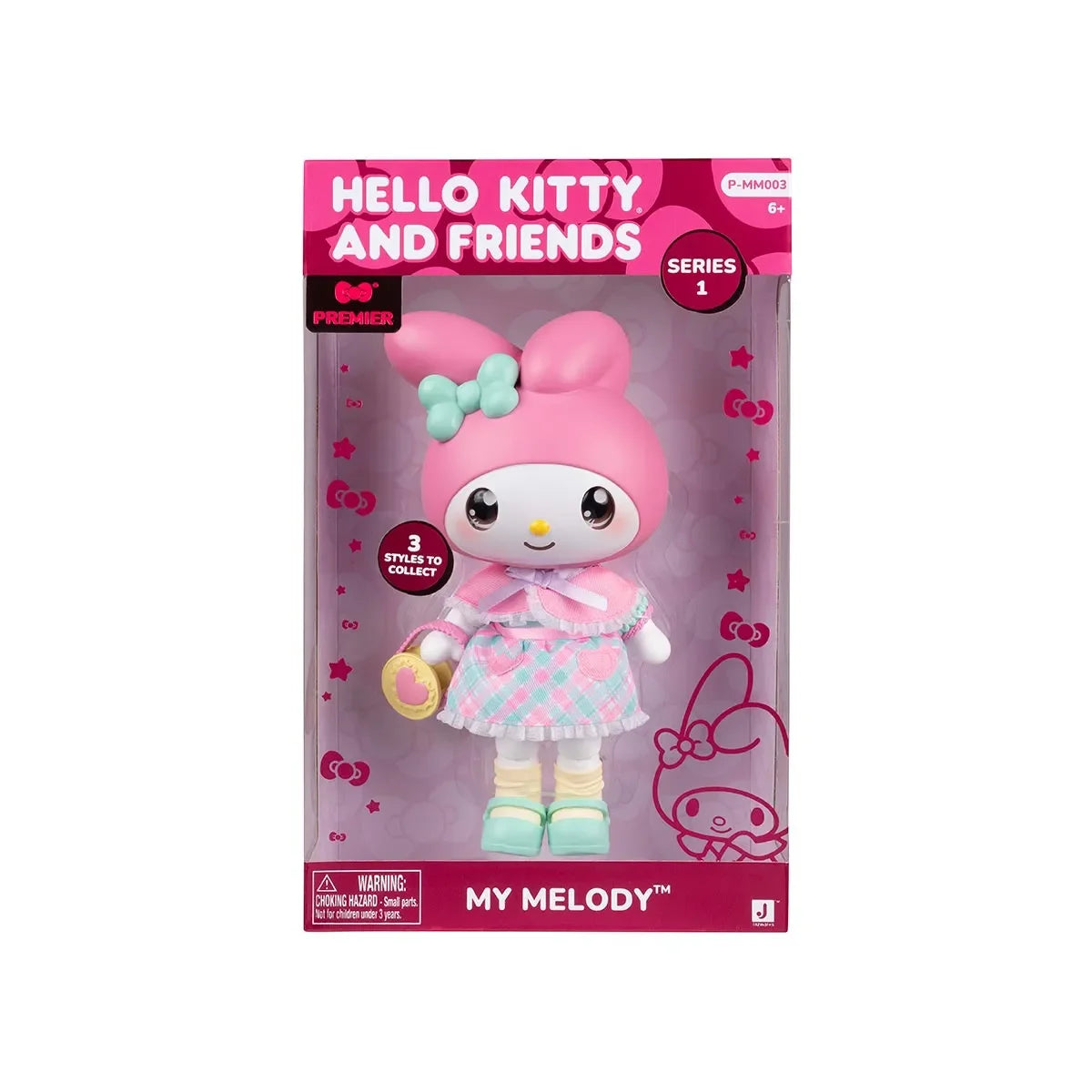Hello Kitty and Friends – My Melody Premier Series 1 Doll by Jazwares