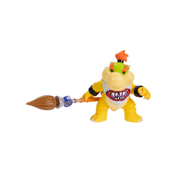 Super Mario Galaxy Movie Bowser Jr. 5" Action Figure Paint Brush