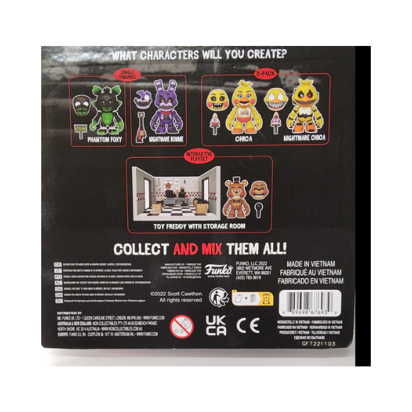 Funko Snaps! FNAF Nightmare Bonnie Five Nights at Freddy's Action Figure