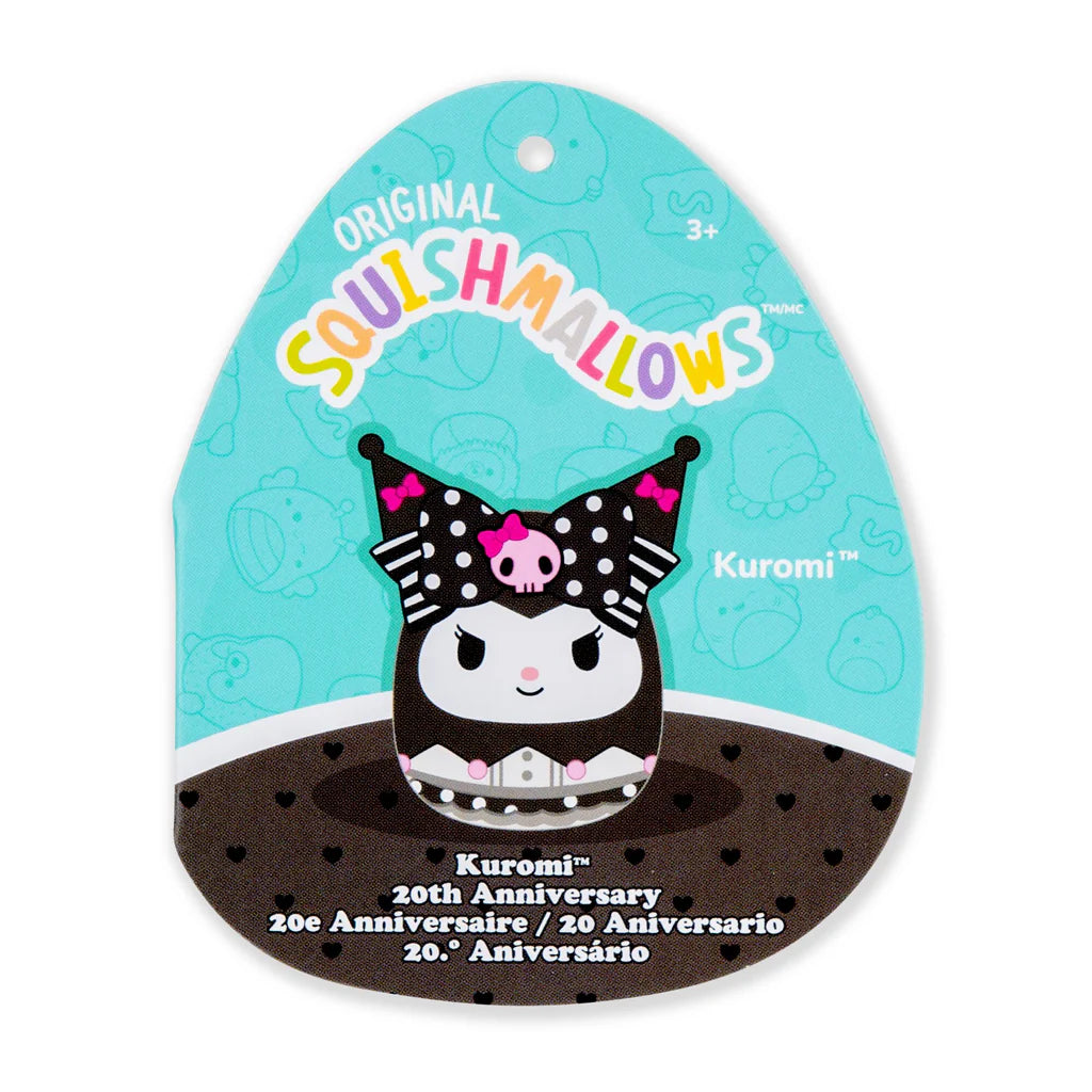 Squishmallows Hello Kitty 20th Anniversary Kuromi 8-Inch Plush