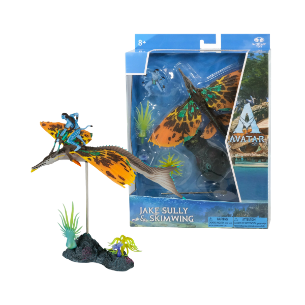 Avatar: The Way of Water – Jake Sully & Skimwing Deluxe Action Figure Set