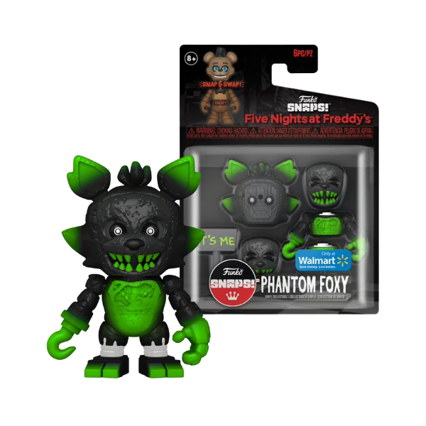 Funko Pop Five Nights at Freddy's Phantom Foxy FNAF Funko Snaps Action Figure