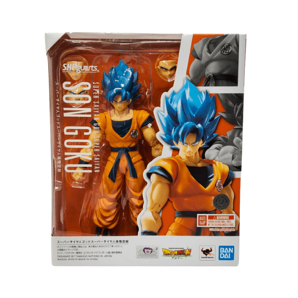 S.H.Figuarts Super Saiyan God Goku 6-Inch Dragon Ball Super Figure