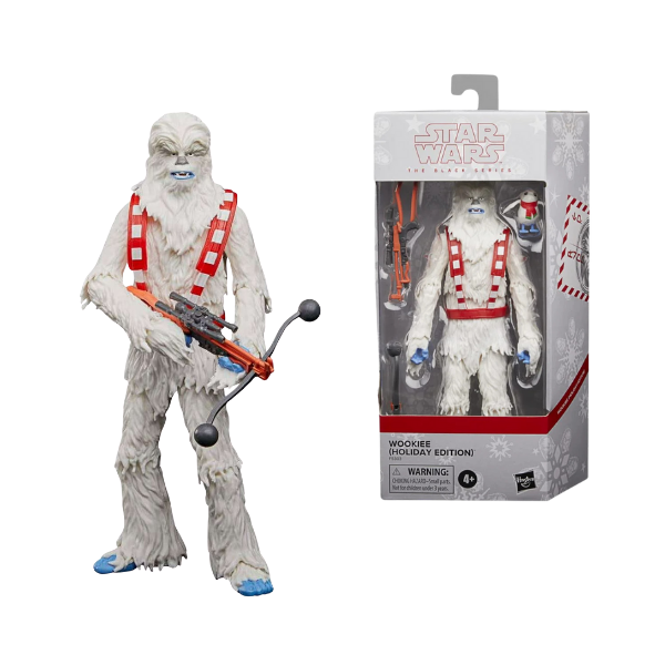Star Wars Black Series Wookiee Holiday Edition 6-Inch Action Figure