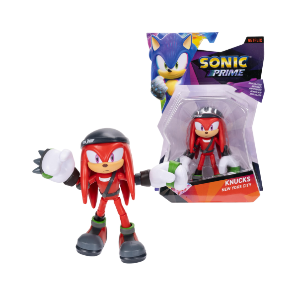 Sonic Prime Knucks 5" Action Figure – Netflix Series Collectible Toy