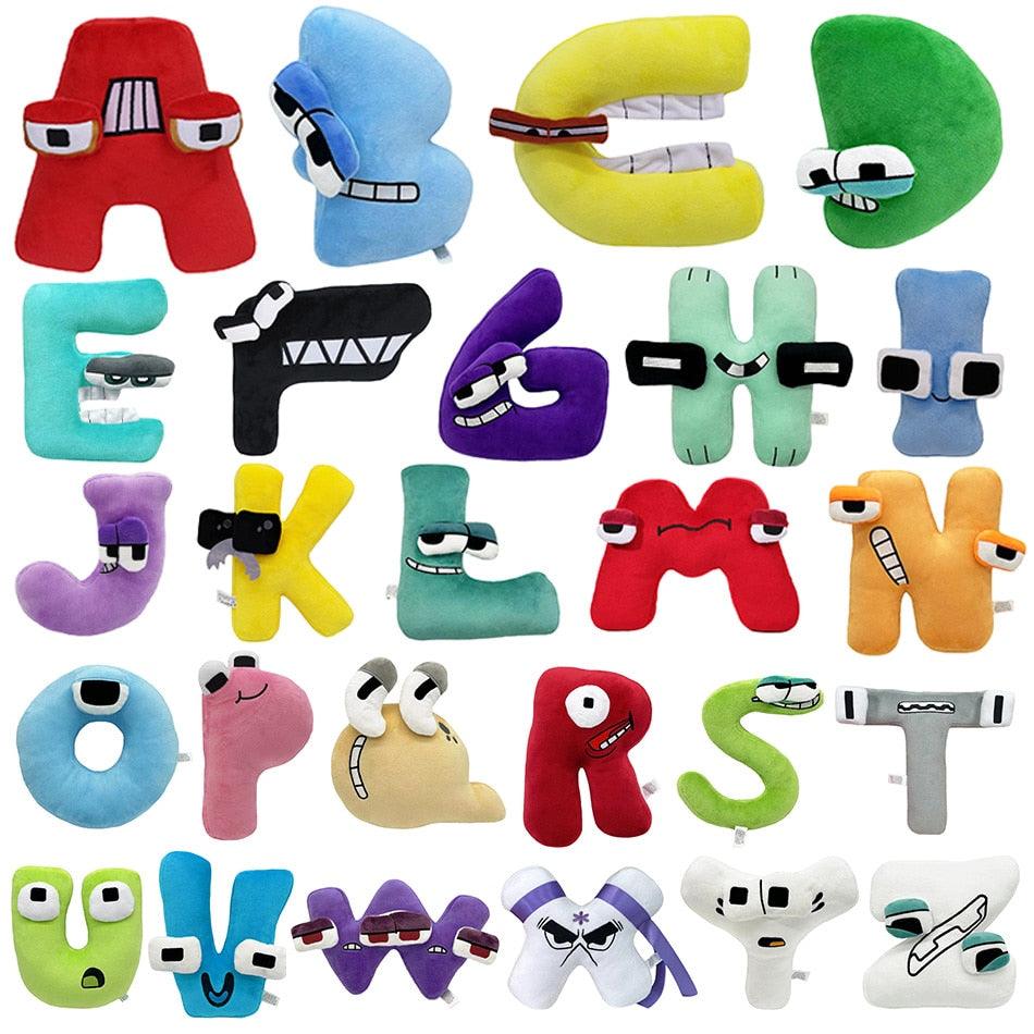 Alphabet Lore Plush - 26 English Letters Stuffed Animal Plushies
