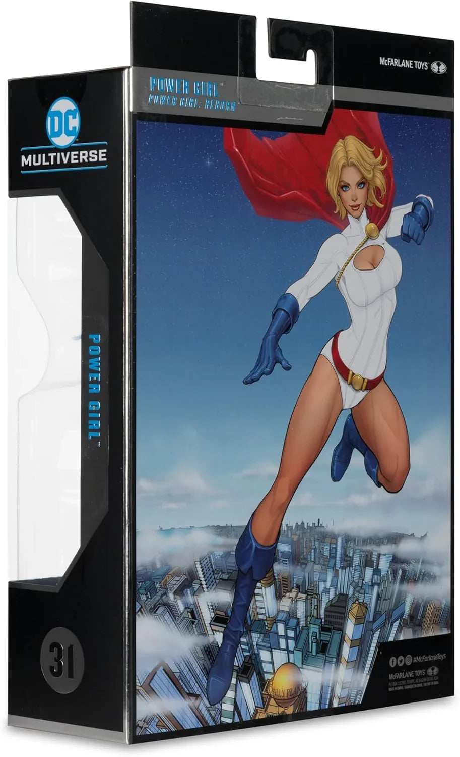 DC Multiverse Power Girl Reborn – McFarlane 7” Collector Figure - Logan's Toy Chest