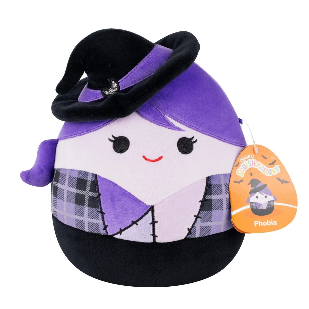 Squishmallows Phobia Witch Plush – Halloween Edition