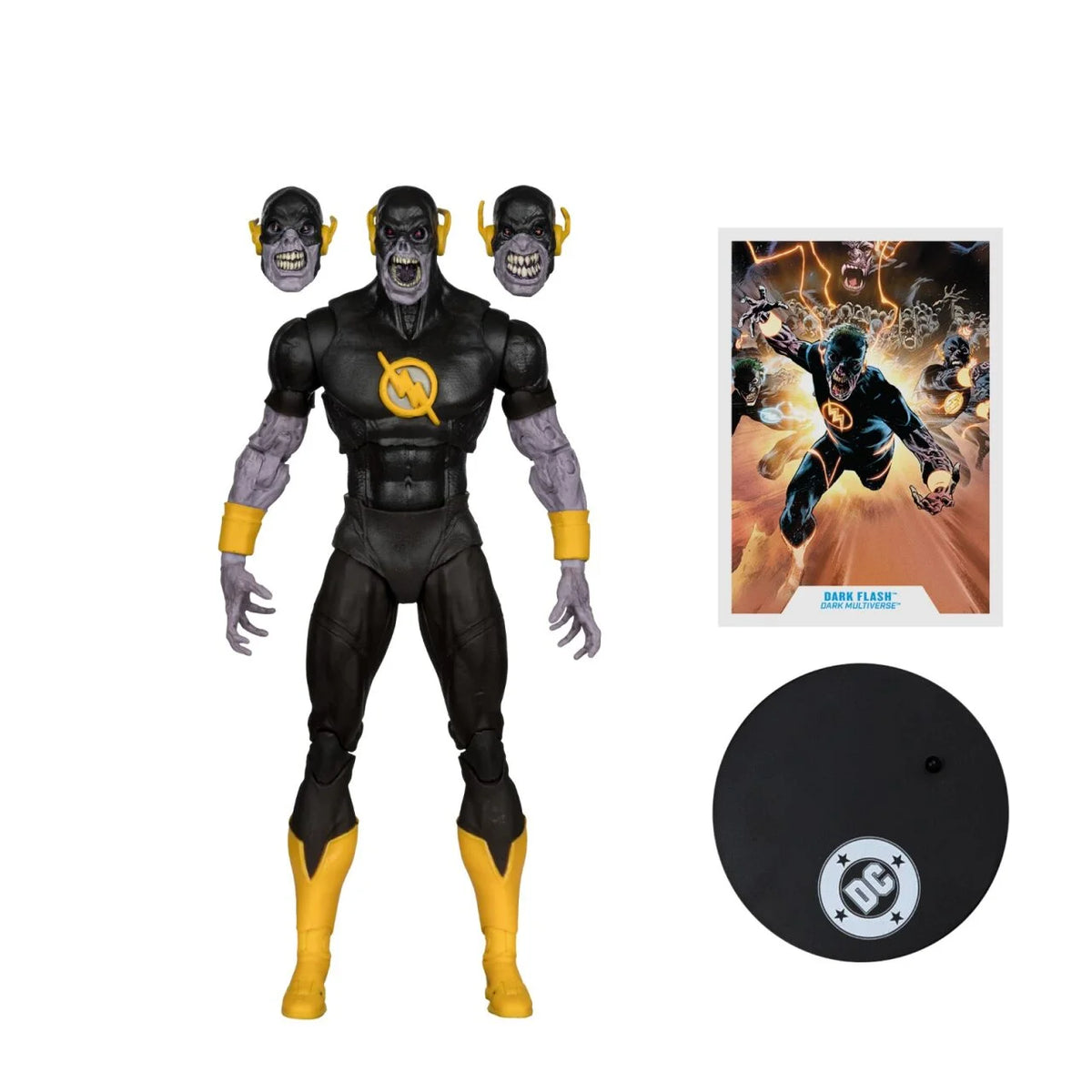 Dark Flash DC Multiverse Red Platinum 7" Action Figure Collectible