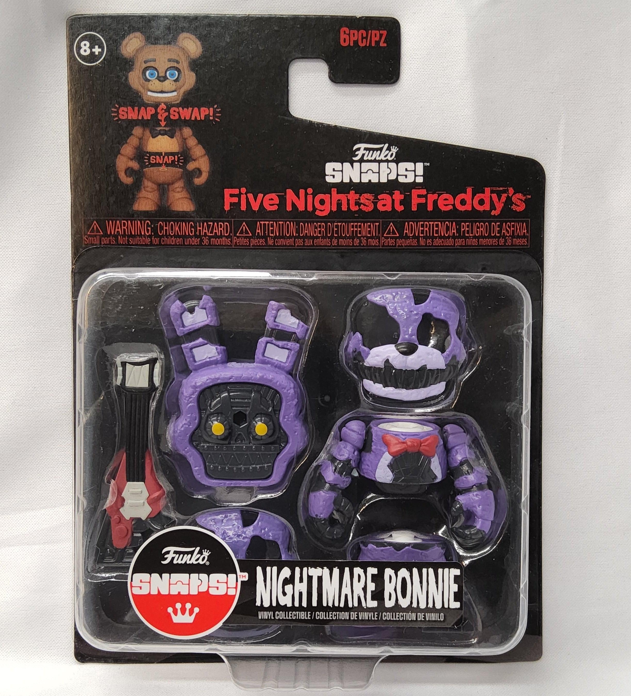 Five Nights at Freddy's Nightmare Bonnie Snap Mini-Figure