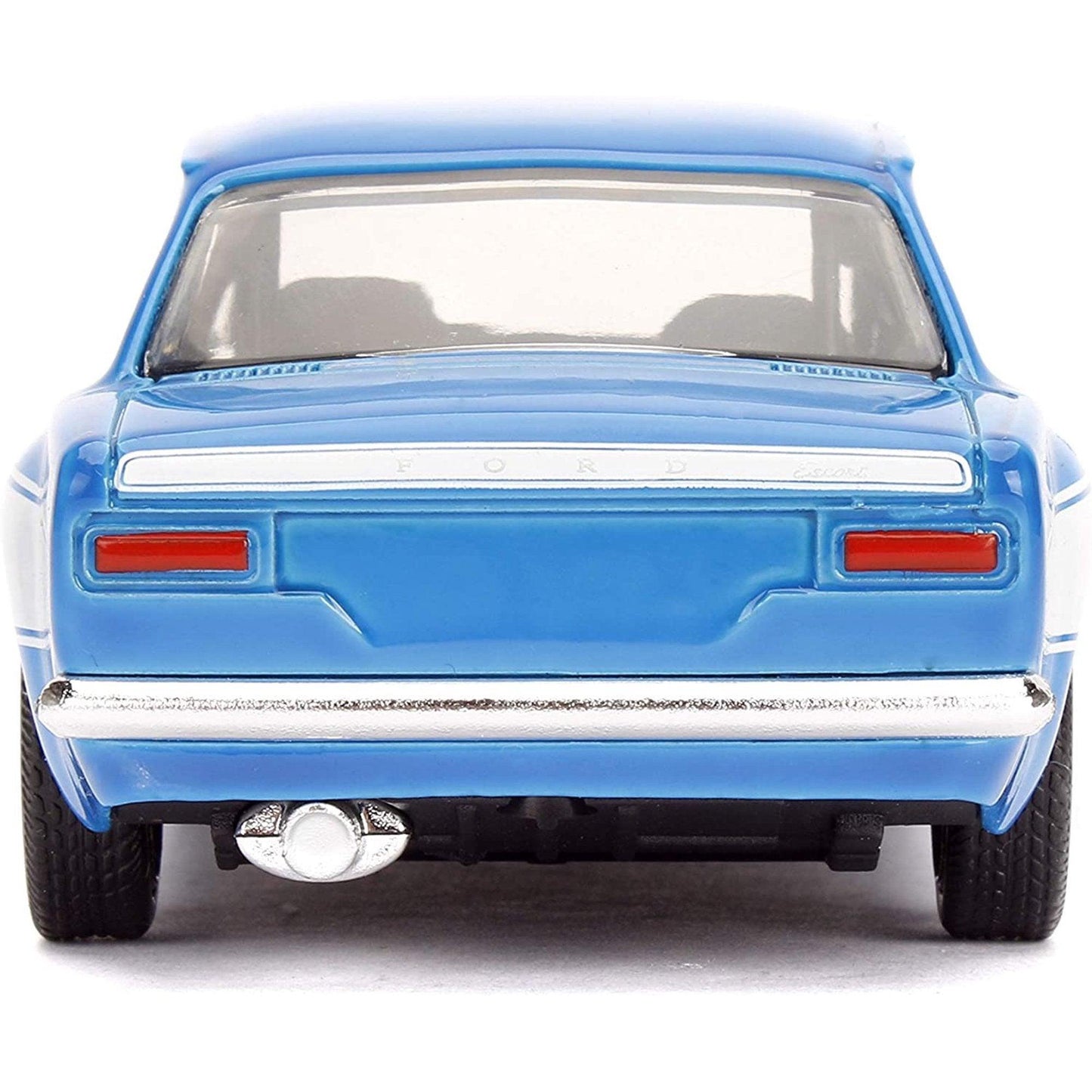 Jada Toys Fast & Furious Brian’s Ford Escort 1:32 Diecast – Light Blue - Logan's Toy Chest