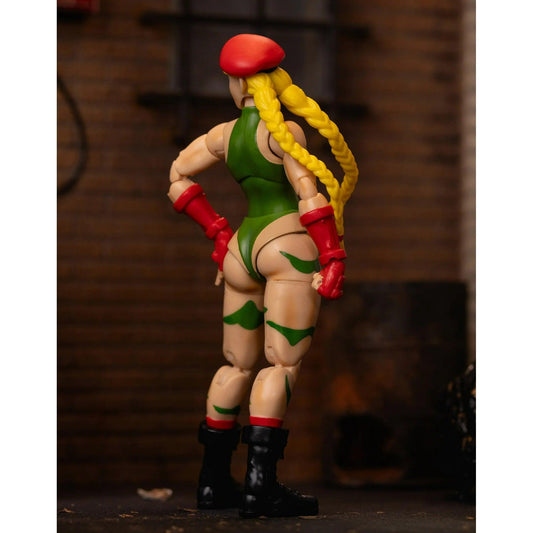 Jada Toys Street Fighter II Cammy Action Figure – 1:12 Scale w/ Accessories - Logan's Toy Chest