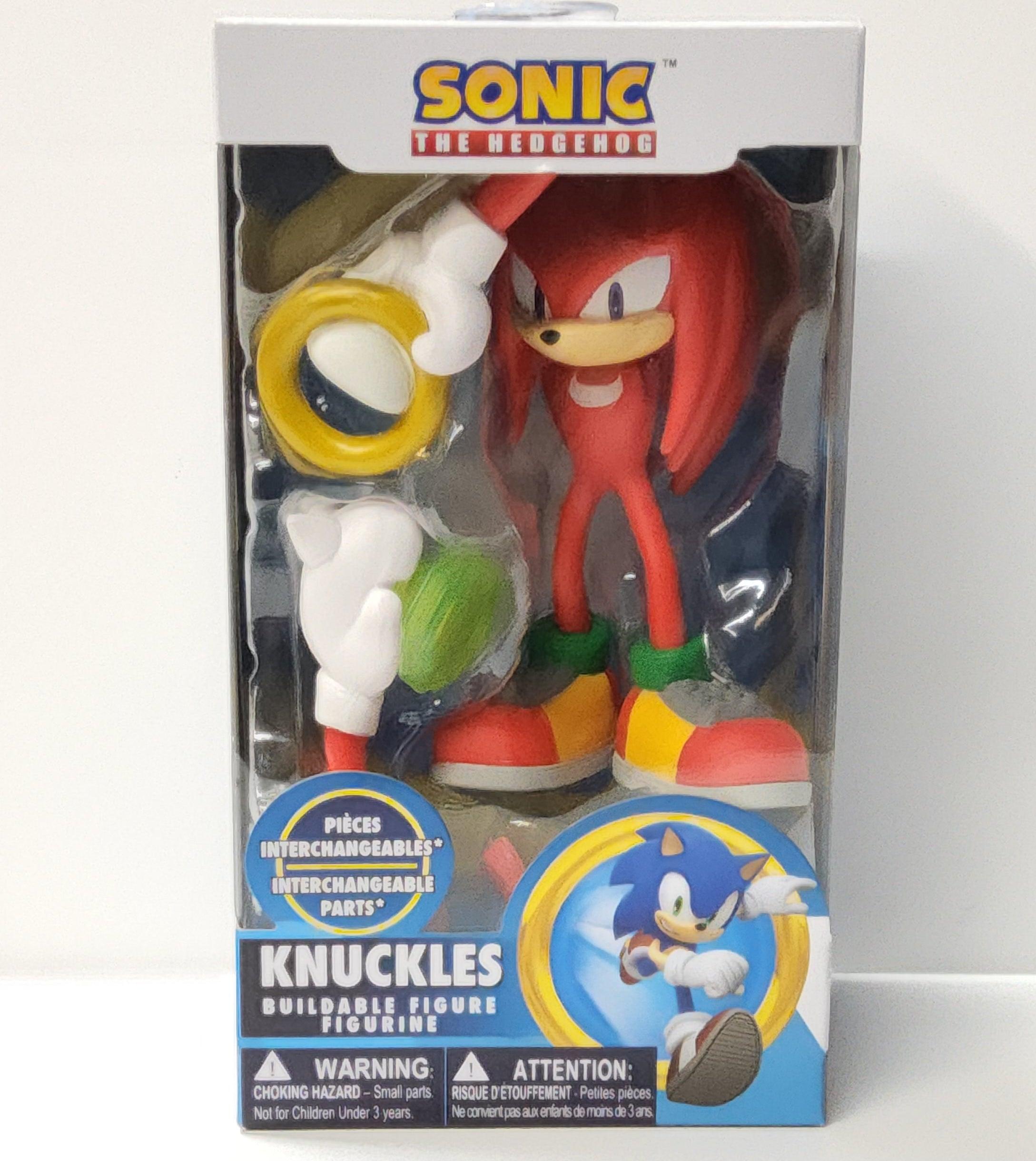 Just Toys INTL Sonic the Hedgehog Knuckles Buildable Figure Figurine w