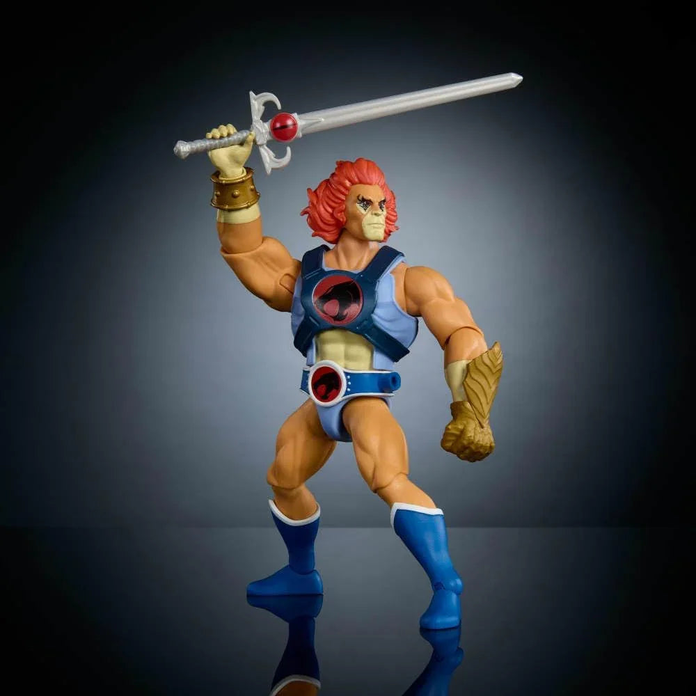 Lion-O Thundercats x MOTU Crossover Figure 5.5" – Retro 80s Style - Logan's Toy Chest