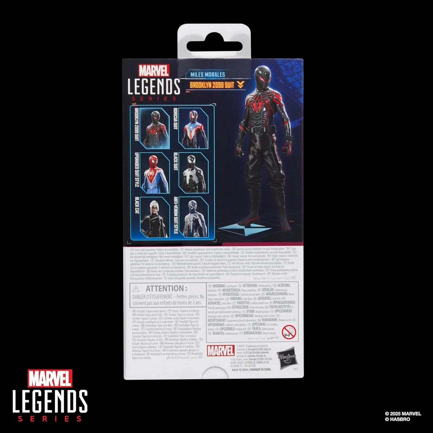 Marvel Legends Gamerverse Miles Morales 2099 Suit | 6” Action Figure - Logan's Toy Chest