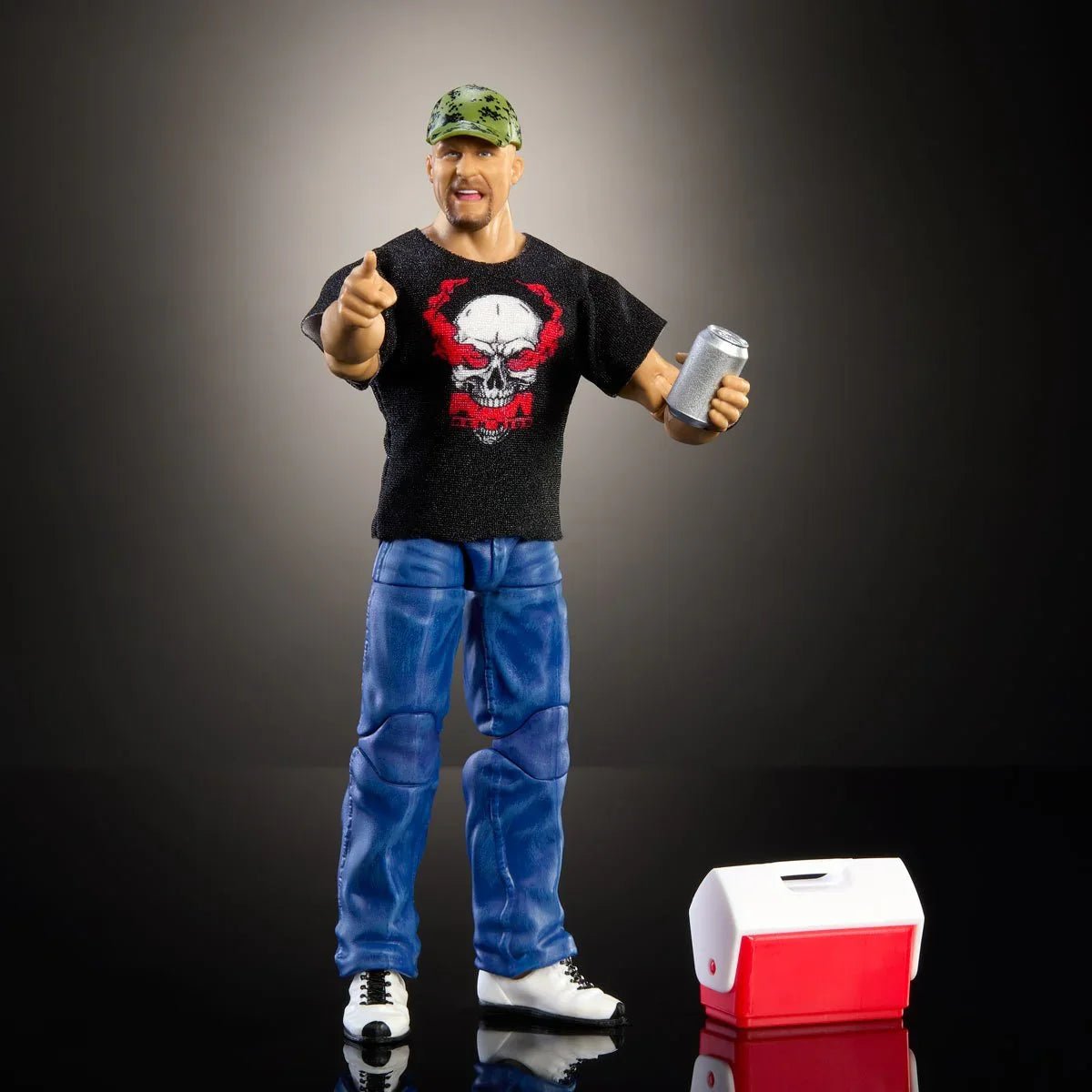 Mattel WWE Raw Top Picks 2025 Stone Cold Steve Austin Action Figure - Logan's Toy Chest