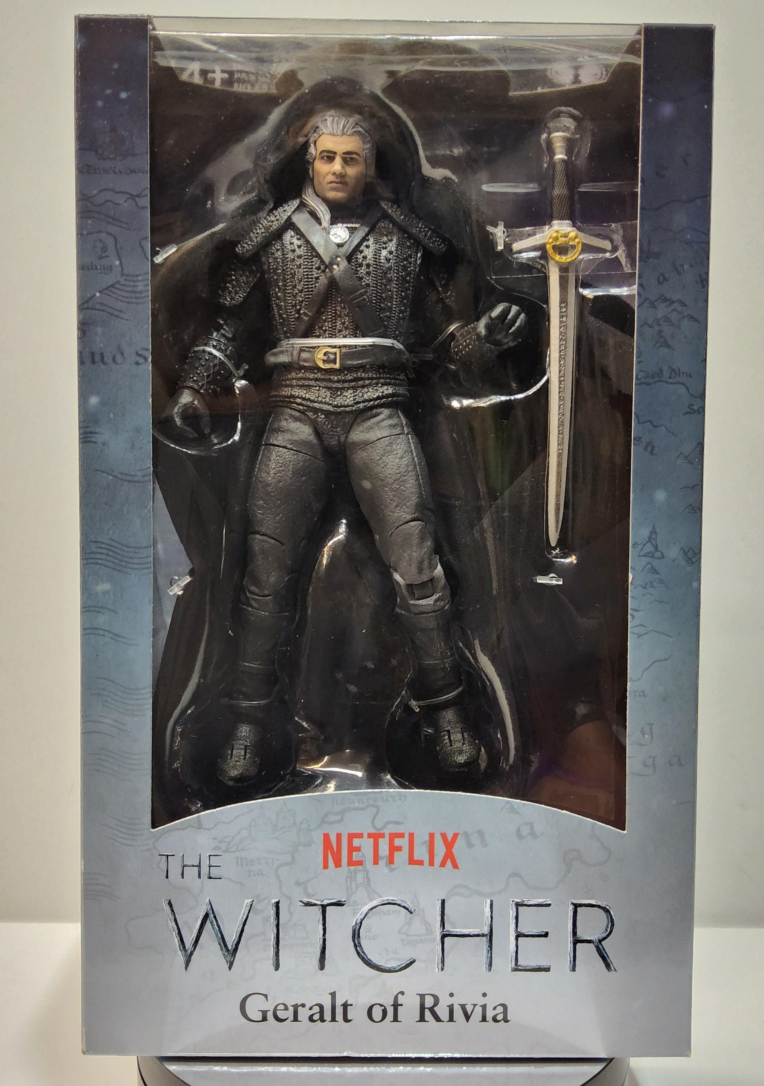  McFarlane Toys Netflix The Witcher Geralt of Rivia (Season 2)  7 Action Figure with Accessories : Toys & Games