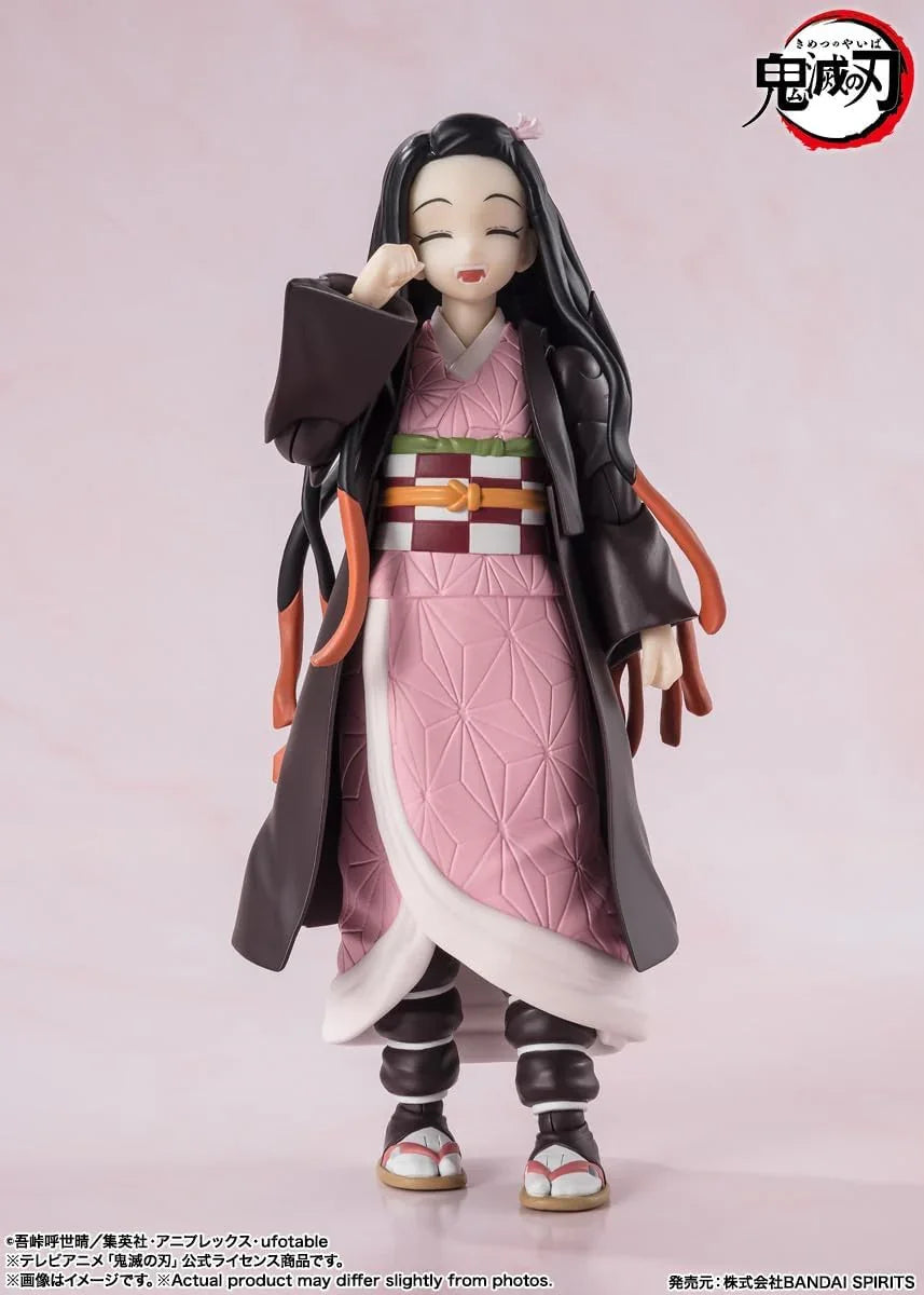 Nezuko Kamado S.H.Figuarts Action Figure – Demon Slayer Collectible - Logan's Toy Chest