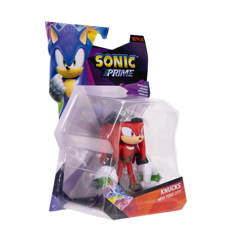 Sonic Prime Knucks 5" Action Figure – Netflix Series Collectible Toy