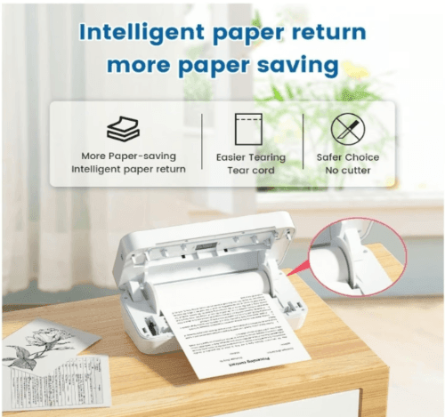 Ponek WiFi Thermal Printer - S821 for Home & Office Use - Logan's Toy Chest