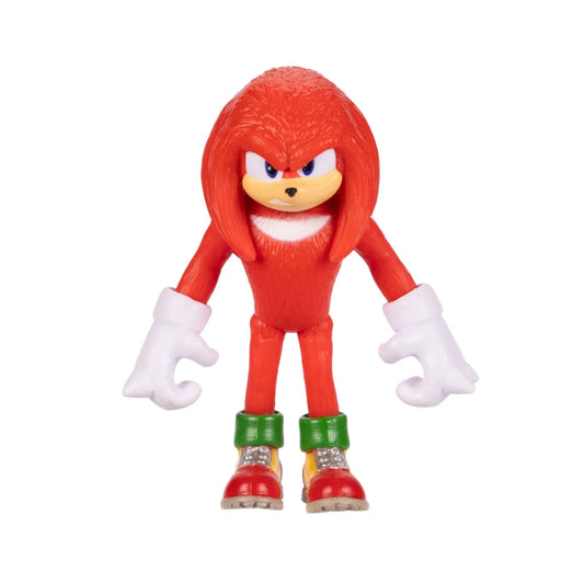 Sonic The Hedgehog 3 Movie Knuckles 2.5" Action Figure with Articulation - Logan's Toy Chest