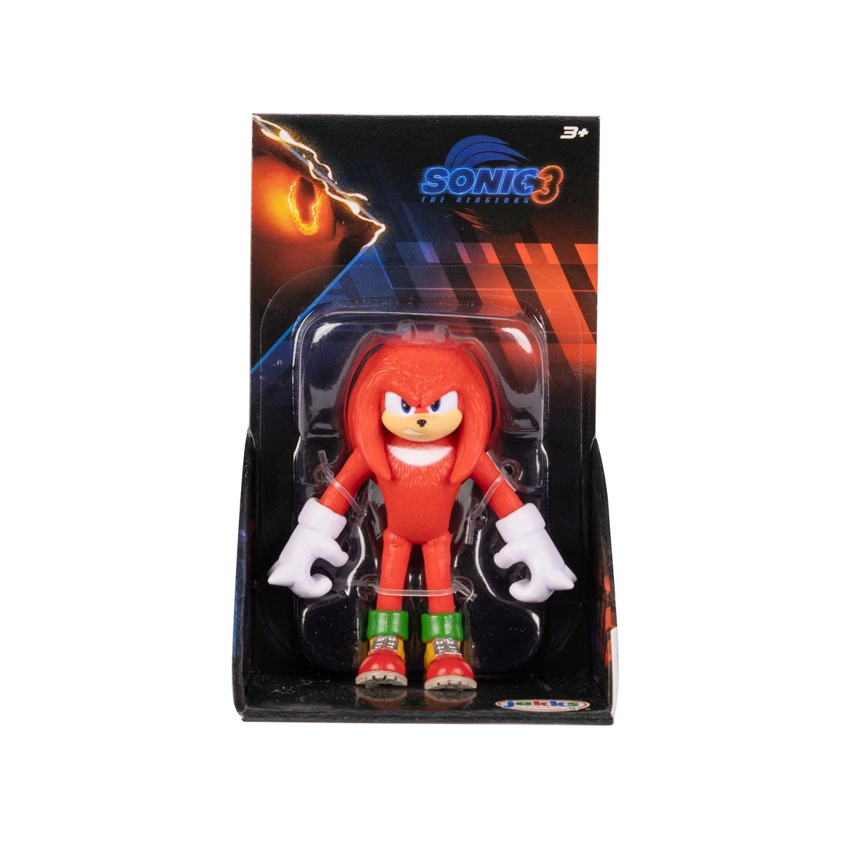 Sonic The Hedgehog 3 Movie Knuckles 2.5" Action Figure with Articulation - Logan's Toy Chest