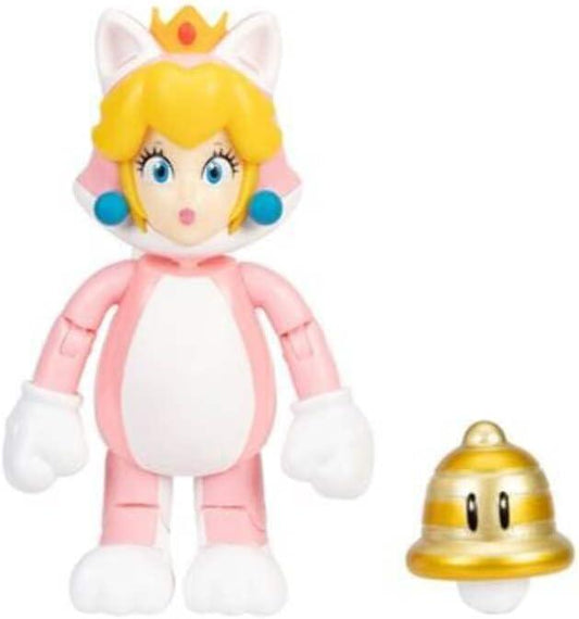Super Mario Brothers 4" Cat Peach with Super Bell - Logan's Toy Chest