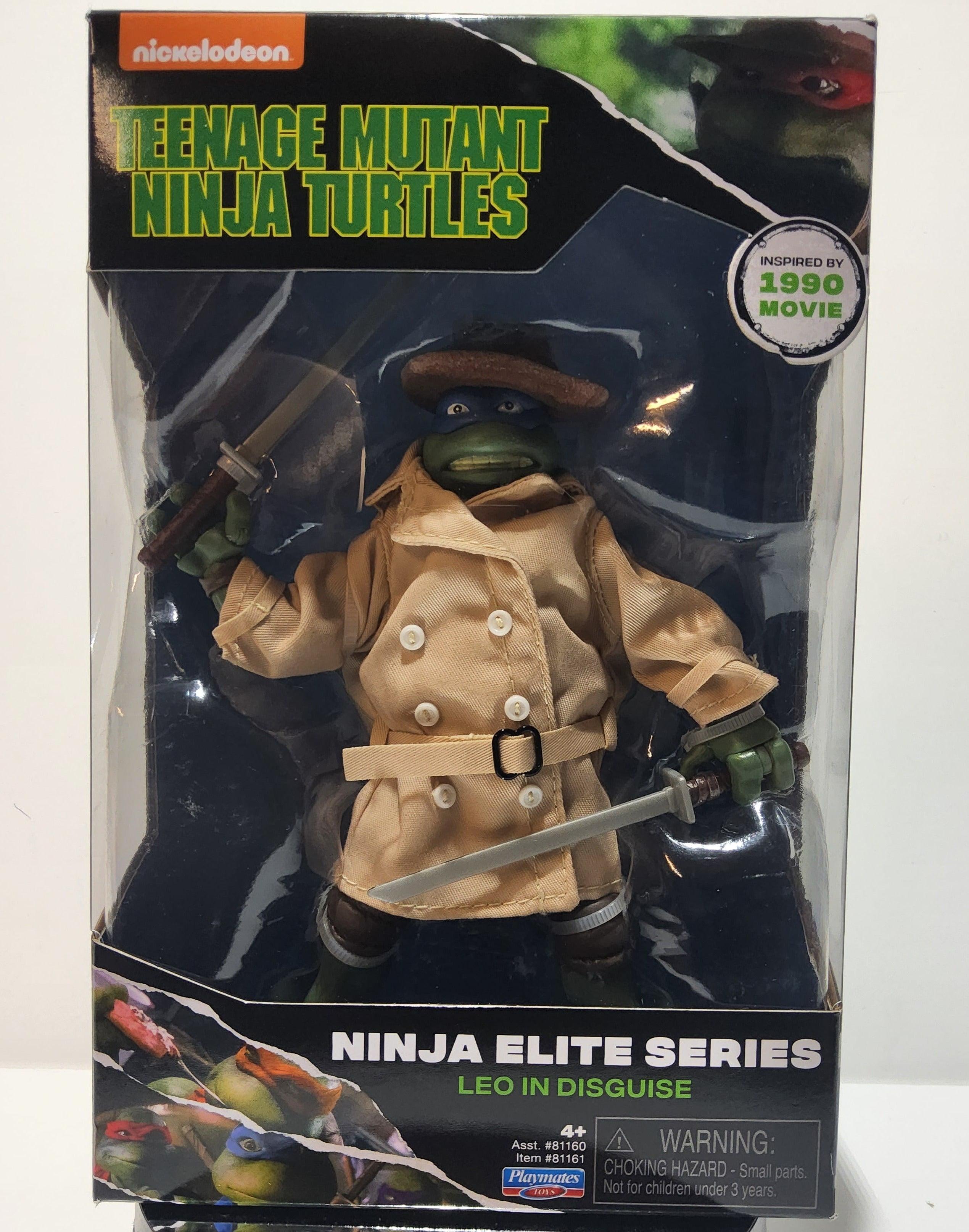 Teenage Mutant Ninja Turtles Ninja Elite Series Michelangelo in Disguise Figure