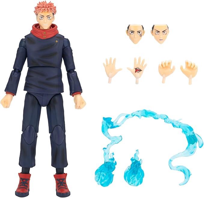Total Anime Jujutsu Kaisen Yuji Itadori Action Figure – 6.5" Poseable - Logan's Toy Chest