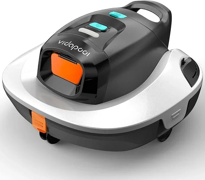 Vidapool Robotic Pool Vacuum – Battery Cleaner for Flat Pools - Logan's Toy Chest