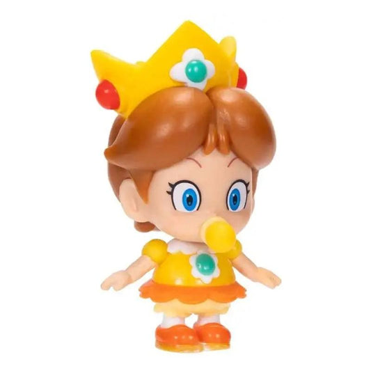 World of Nintendo Baby Daisy 2.5" Mini Figure by Jakks Pacific