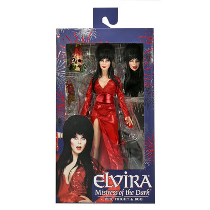 NECA Elvira 8" Clothed Action Figure Red Fright and Boo