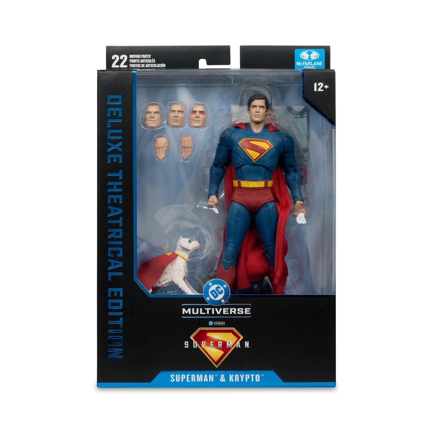 McFarlane DC Multiverse Superman & Krypto 7" Deluxe Movie Figure Edition