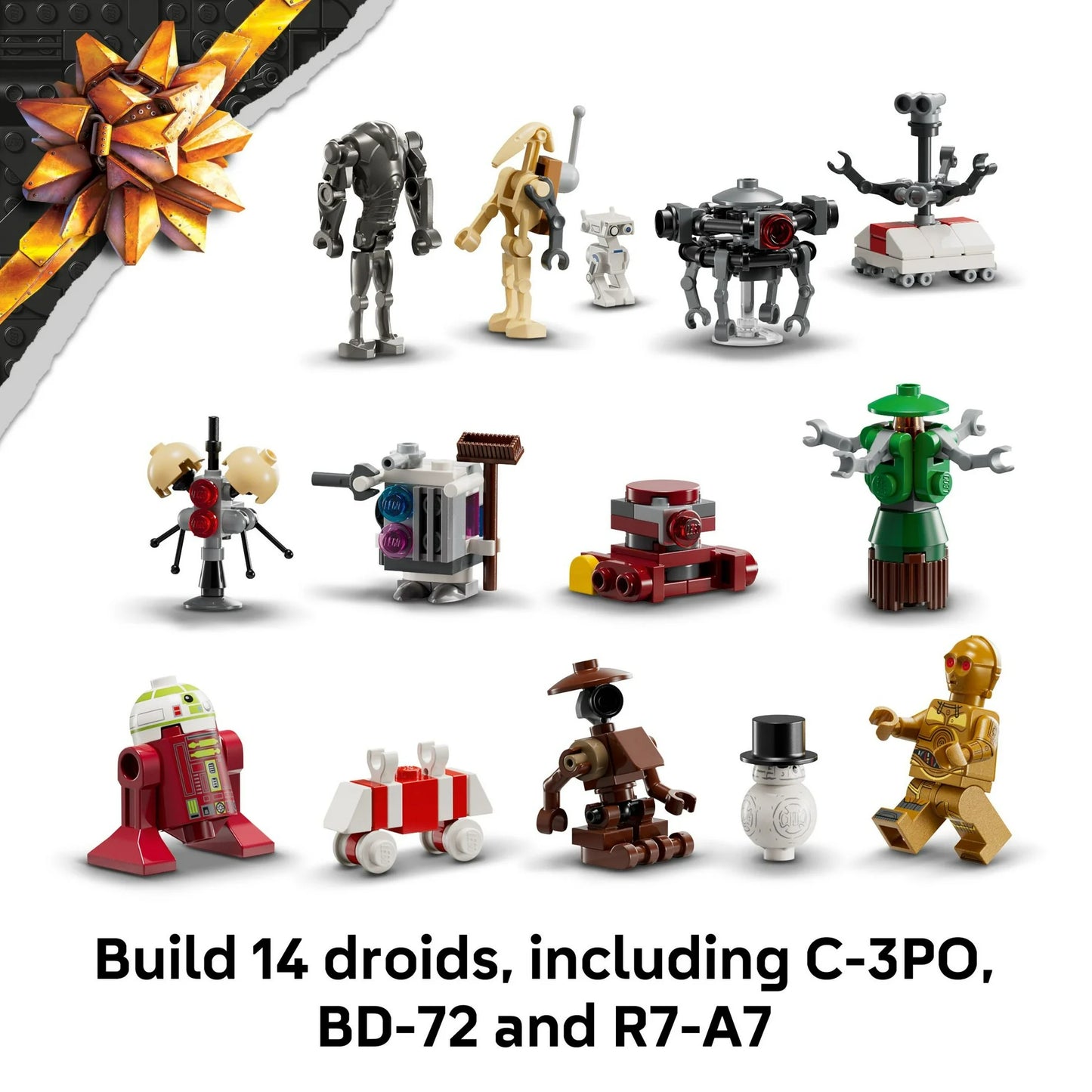 LEGO Star Wars Advent Calendar 2025 75418 Holiday Playset for Kids