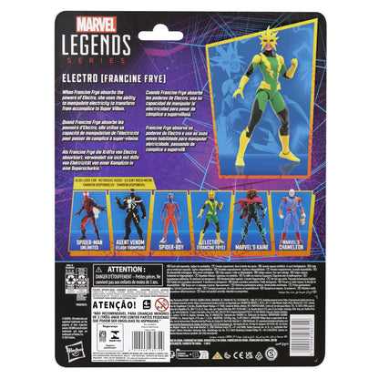 Marvel Legends Series Electro (Francine Frye) 6-Inch Action Figure Collectible