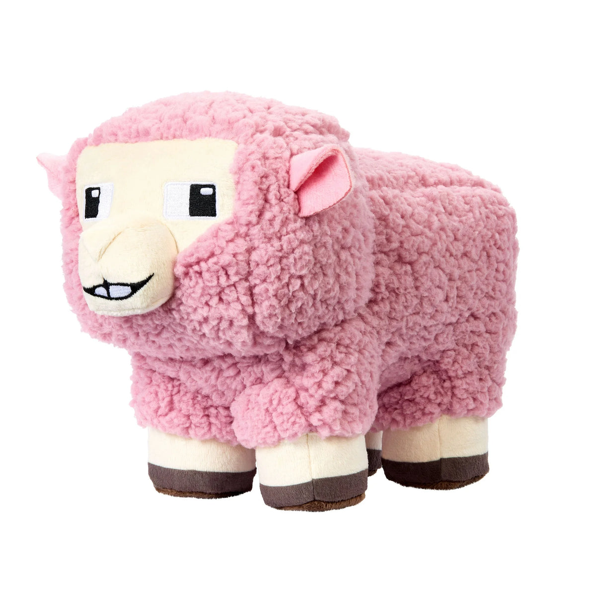 Minecraft Pink Sheep 8" Plush Doll – Movie Edition Collectible Soft Toy for Fans