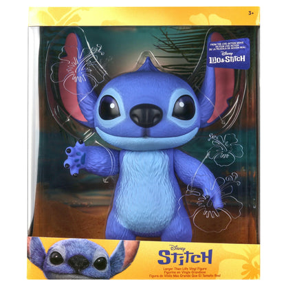 Disney Stitch Larger Than Life 14" Poseable Vinyl Figure by Just Play